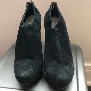 Vince Camito Suede Bootie with Zip